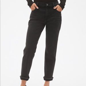GAP the Best Girlfriend Black Jeans Size 26P